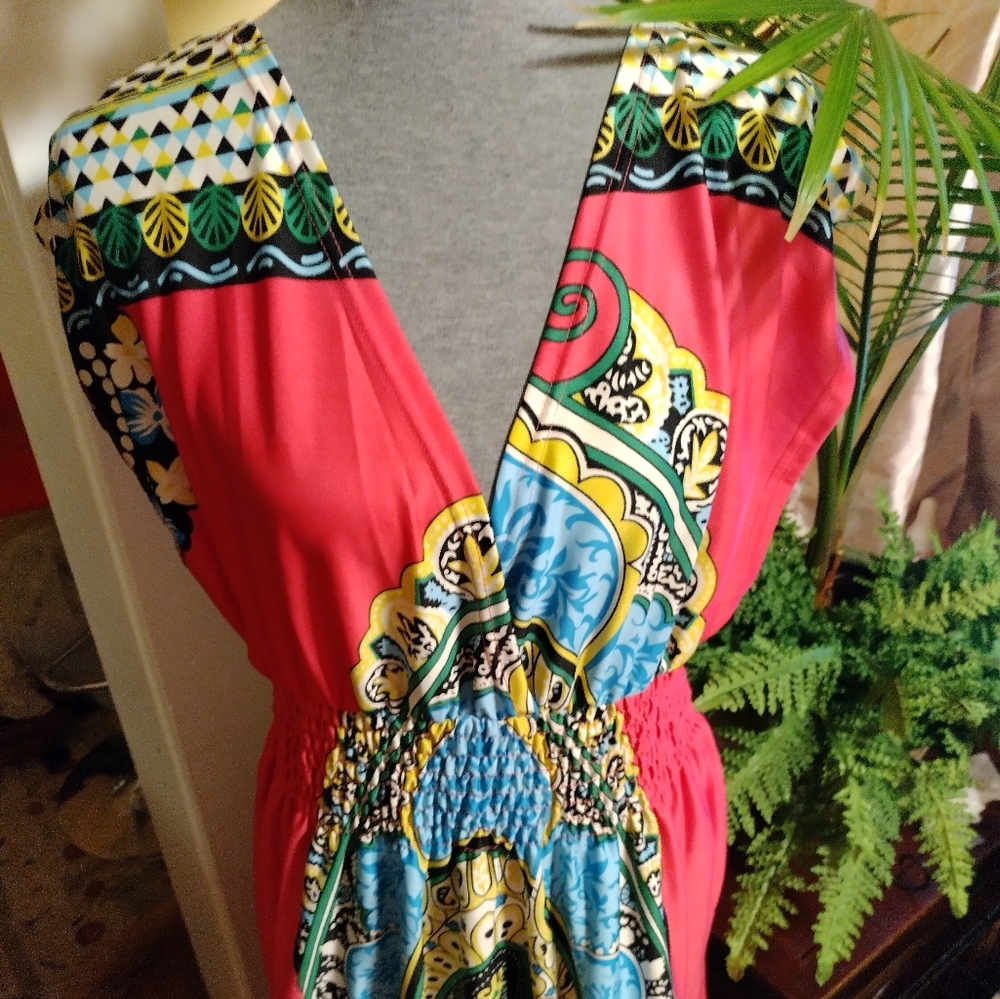 New Colorful Maxi Dress